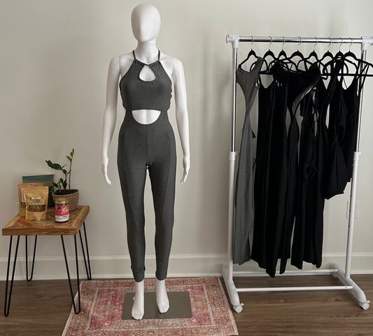 Grey Long One-Piece