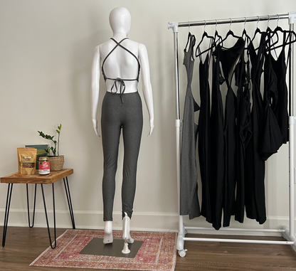Grey Long One-Piece
